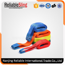 Cargo Lifting Rigging Hardware Polyester Flat Woven Webbing Sling